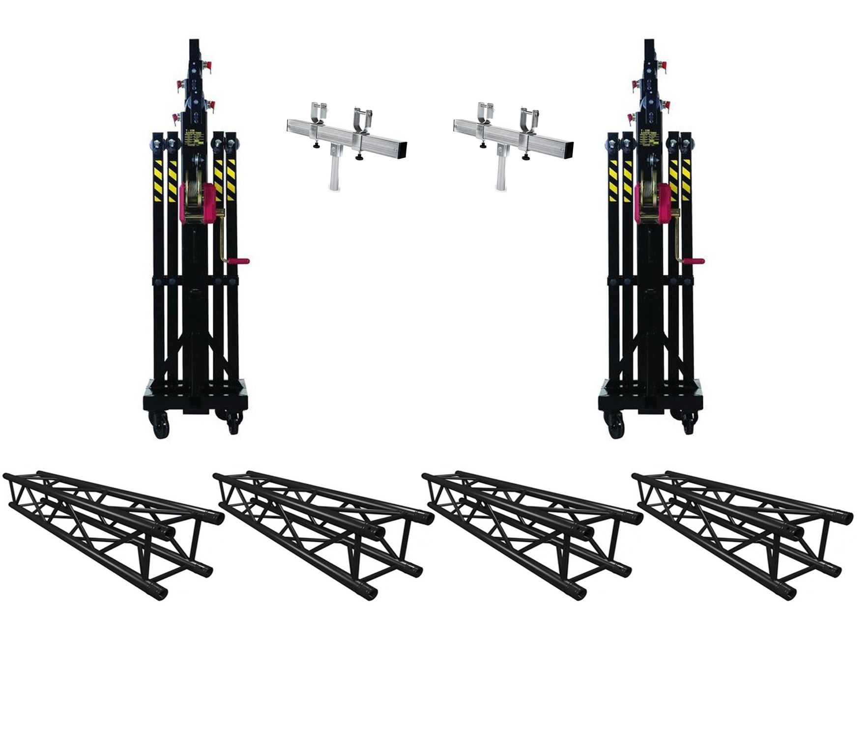 ps-products-24301-70518 Schela lumini 8m Fantek T-106 Truss Set BK - imagine 1