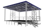 Scena mobila 6mx6mx5.1m