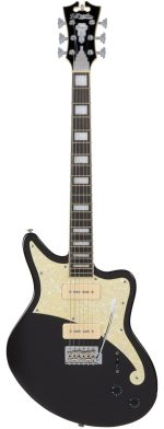 D'Angelico Premier Bradford Black Flake - imagine 5