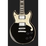 D'Angelico Premier Brighton Black Flake - imagine 4