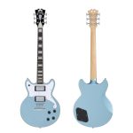 D'Angelico Brighton Ice Blue Metallic - imagine 3