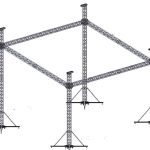 Cadru schela 10m x 8m x 7m