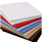 Panou acustic IGNIFUG din fibra de poliester gri 1220x2420x20mm