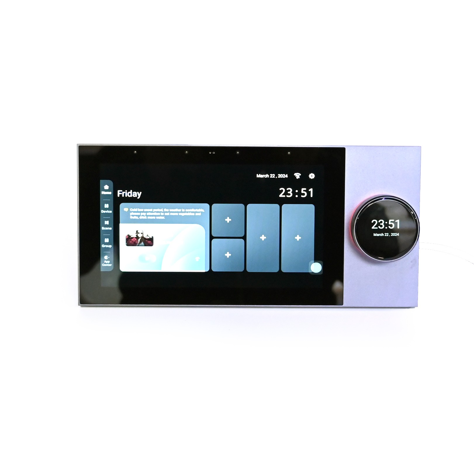 ps-products-25641-77535 DSE FZ 7 - Amplificator smart 7inch de perete 2 x 25W - imagine 1
