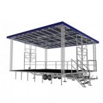Scena mobila spectacole Pultus 48 Custom