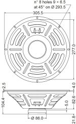 Jensen C12R 8Ohm - imagine 2