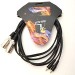 Cablu profesional 2RCA-2XLR - 3m