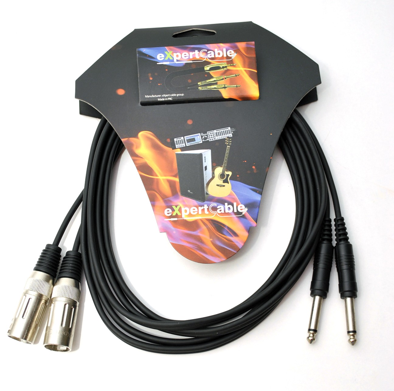 ps-products-5678-10064 Cablu profesional 2JACK (6,3mm)-2XLR - 1,5m - imagine 1