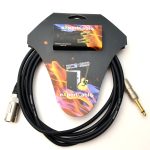 Cablu JACK Mono(6,3mm) - XLR tata - 3m
