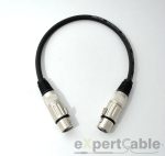 Cablu XLR-XLR (mama) 30cm - imagine 2