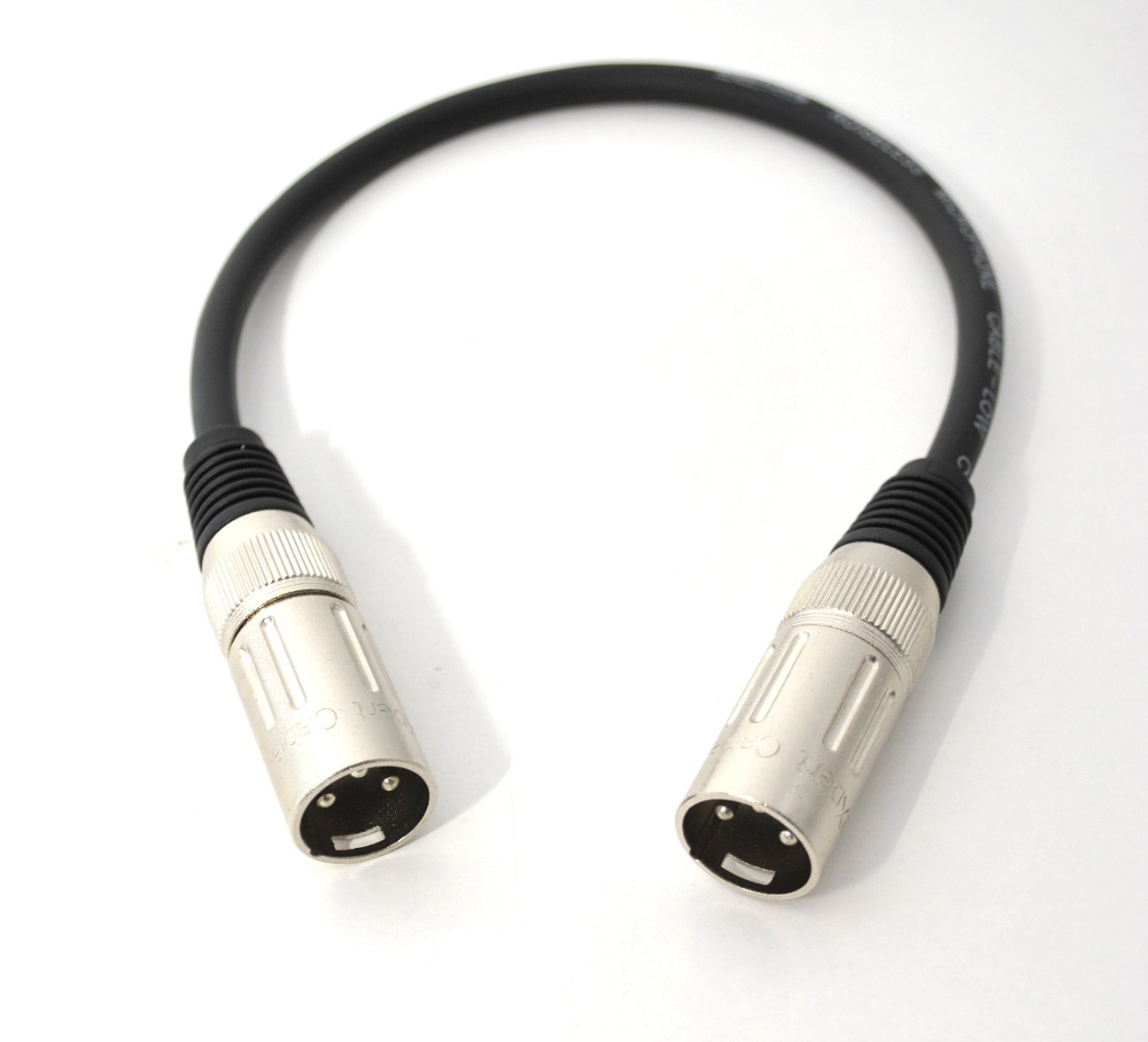 ps-products-5903-10630 CABLU XLR-XLR (TATA) 30CM - imagine 1