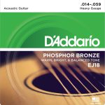 Corzi Chitara Acustica D'Addario EJ18 Heavy, 14-59