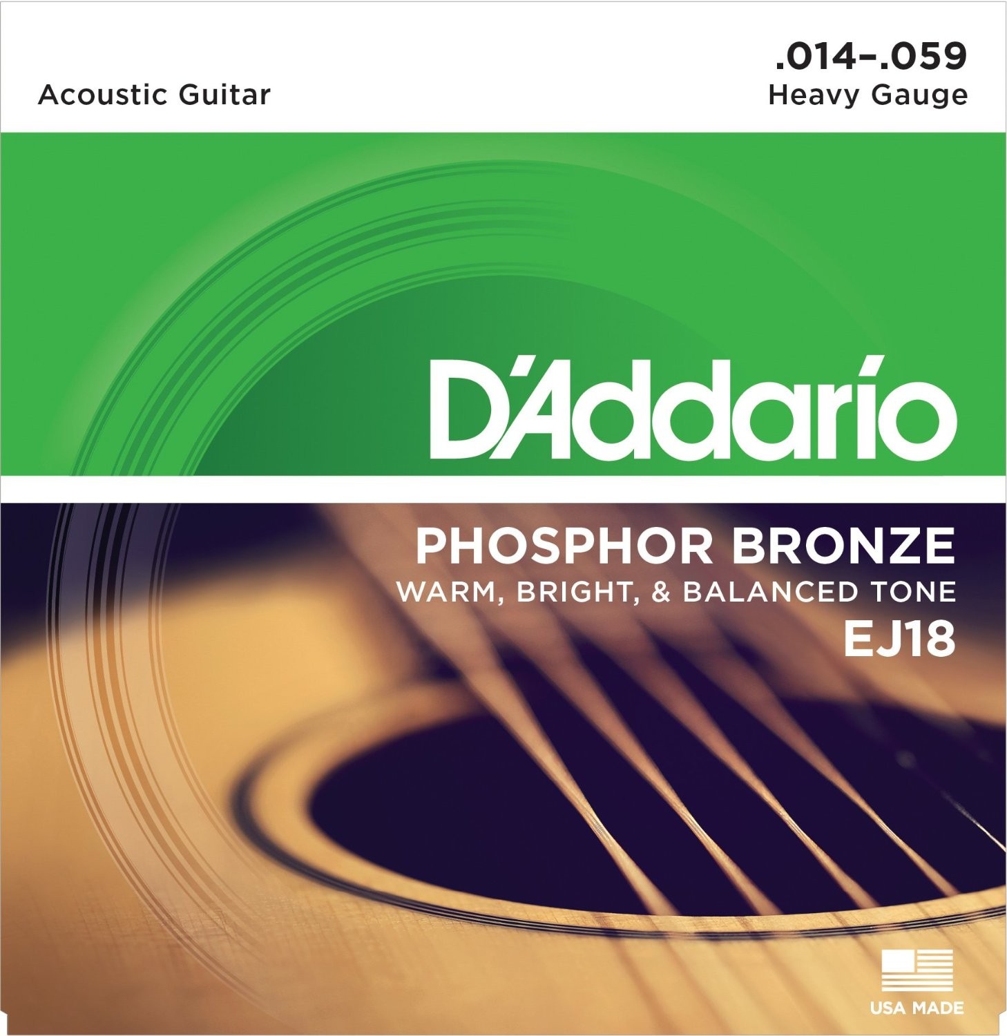 ps-products-6219-11258 Corzi Chitara Acustica D'Addario EJ18 Heavy, 14-59 - imagine 1