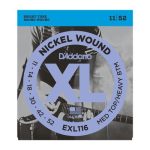 Corzi Chitara electrica D'Addario EXL116 : 011-014-018-030-042-052.