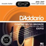Corzi Chitara Acustica Daddario EXP10 80/20 : 010-014-w023-w030-w039-w047