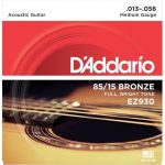 Corzi Chitara Acustica D´ADDARIO EZ930 , 85/15 013-017-w026-w036-w046-w056