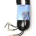 Cablu 2xJACK(6,3mm)-2xJACK(6,3mm cu cot)-5m