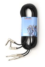 Cablu 2xJACK(6,3mm)-2xJACK(6,3mm cu cot)-5m