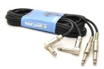 Cablu 2xJACK(6,3mm)-2xJACK(6,3mm cu cot)-5m - imagine 4