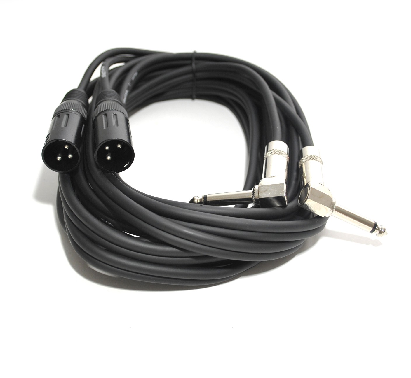 ps-products-6897-12657 Cablu 2xXLR(tata) - 2xJack(6,3mm cu cot) - 5m - imagine 1
