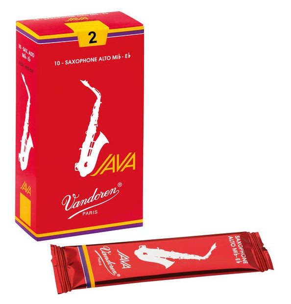 ps-products-6908-12675 Vandoren Java Filed Red Reed for Alto Sax no. 2 - imagine 1