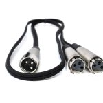 Cablu Y 1*XLR - 2*XLR
