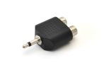 Adaptor JACK 3,5mm -2 RCA mama