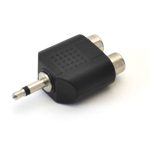 Adaptor JACK 3,5mm -2 RCA mama