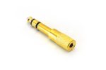 Adaptor Jack 6,3mm - Jack 3,5mm - Auriu - imagine 2