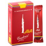 Vandoren Java Filed Red reed for Soprano Sax no. 2.5