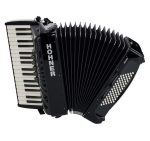 Hohner Bravo III 72 Black silent key