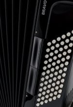Hohner Bravo III 72 Black silent key - imagine 5