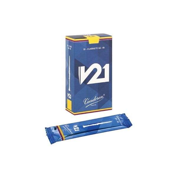 ps-products-8911-18248 Vandoren V21 reed for Bb Clarinet no. 3.5 - imagine 1