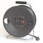 Tambur cablu alimentare 40m - 3*1.5mm