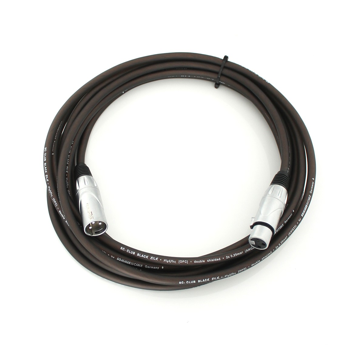ps-products-8993-18387 Cablu XLR-XLR 10m - SC-Club black ZILK - imagine 1
