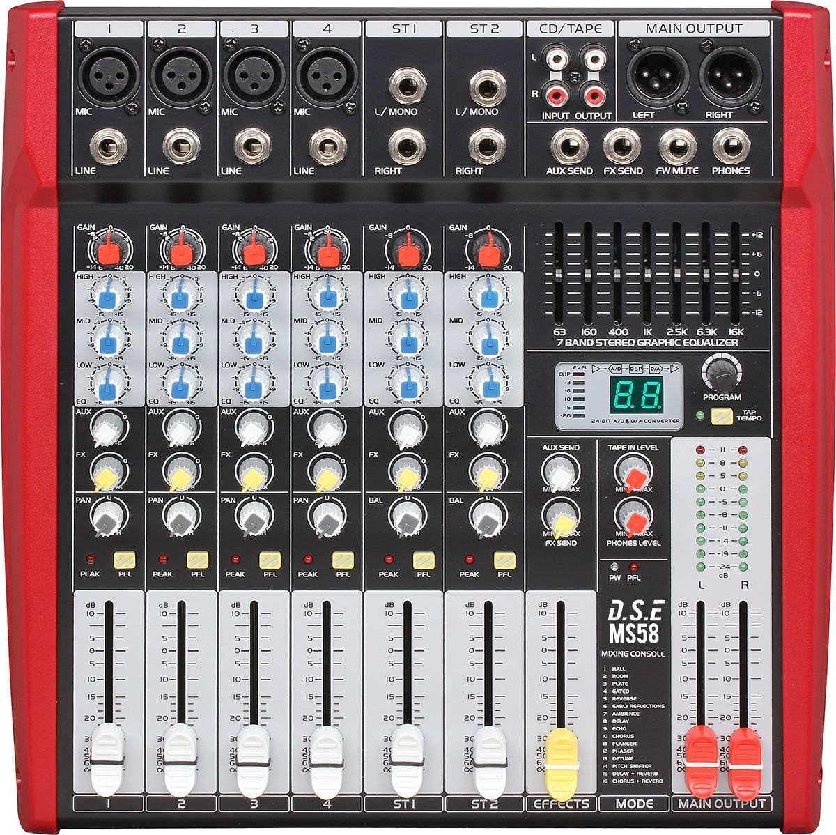 ps-products-9190-19000 DSE MS58 - mixer amplificat - imagine 1