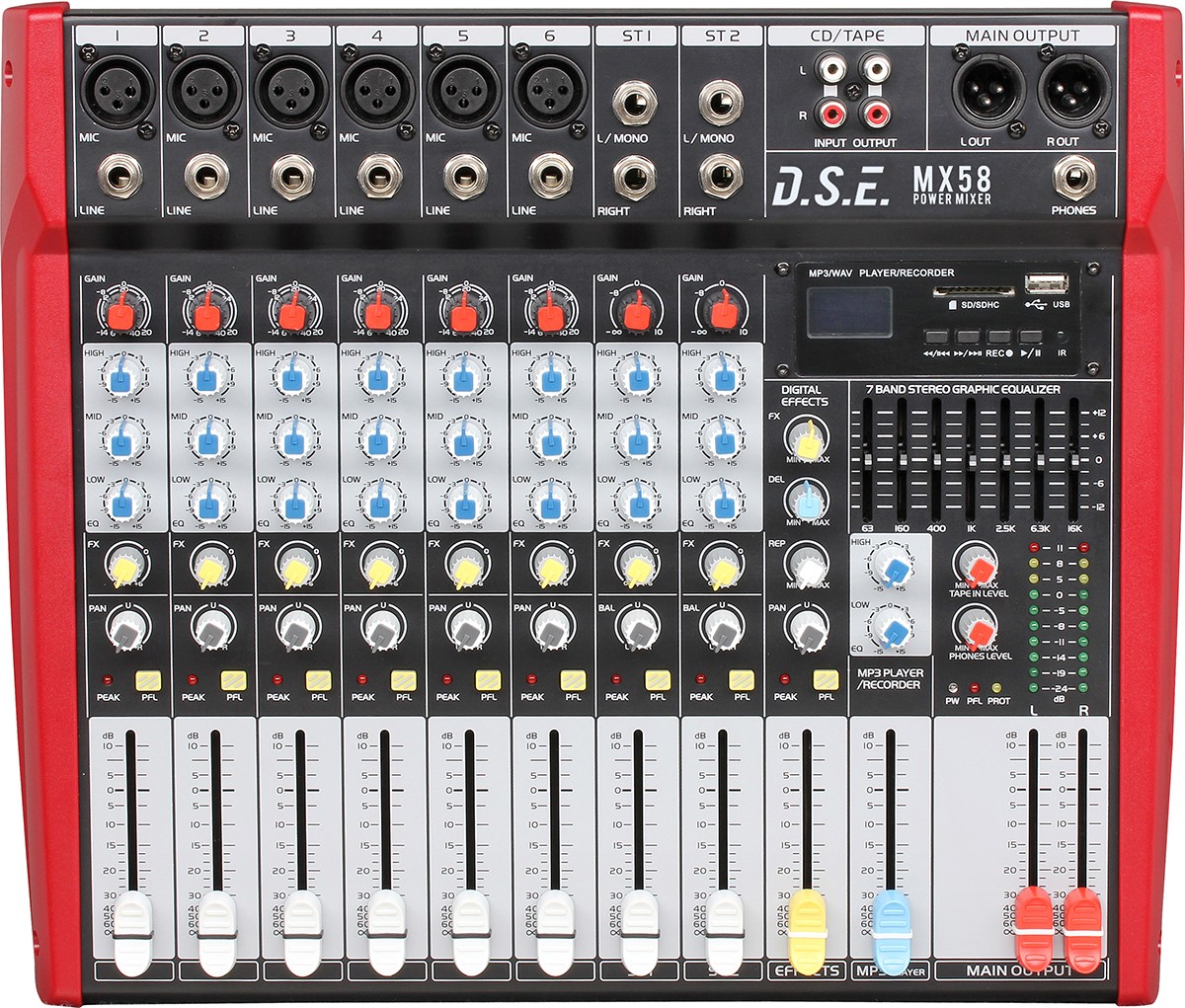 ps-products-9192-19008 DSE MX58 - mixer amplificat - imagine 1