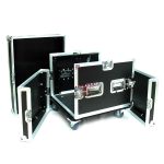 Rack combo mixer 19" 10U cu roti - imagine 2