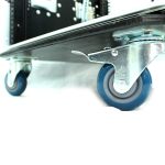 Rack combo mixer 19" 10U cu roti - imagine 7