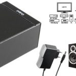 Transformator audio digital-analog, cu cablu optic