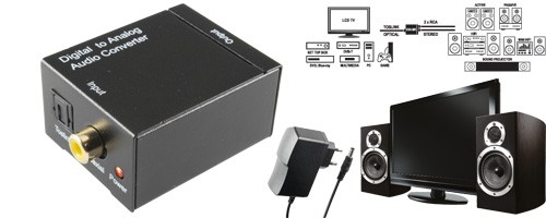 ps-products-9421-19640 Transformator audio digital-analog, cu cablu optic - imagine 1