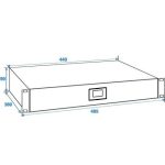 Sertar rack 2U - eXpertCable - imagine 5