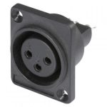 HICON XLR HI-X3DF-P 3 poli, mufa mama
