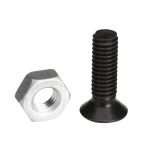Adam Hall 5420 BLK M3 x 10mm