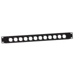 Adam Hall 872213 - panou rack 1U / 12 gauri