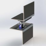 Adam Hall 38081 - suporti roti rack - imagine 2