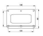 Adam Hall 38081 - suporti roti rack - imagine 3