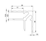 Adam Hall 6107 - profil rack 30x30 9.5mm - imagine 2