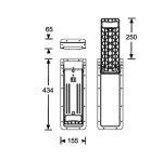 Adam Hall 34733 - maner rack tip troler pliabil - imagine 4