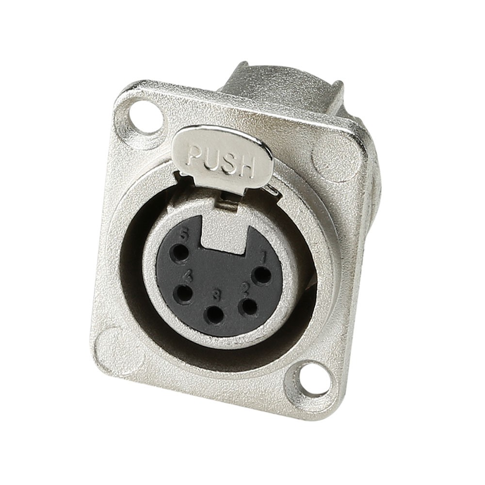 ps-products-11470-25947 Adam Hall 7892 Mufa - conector XLR panou 5 pini - imagine 1